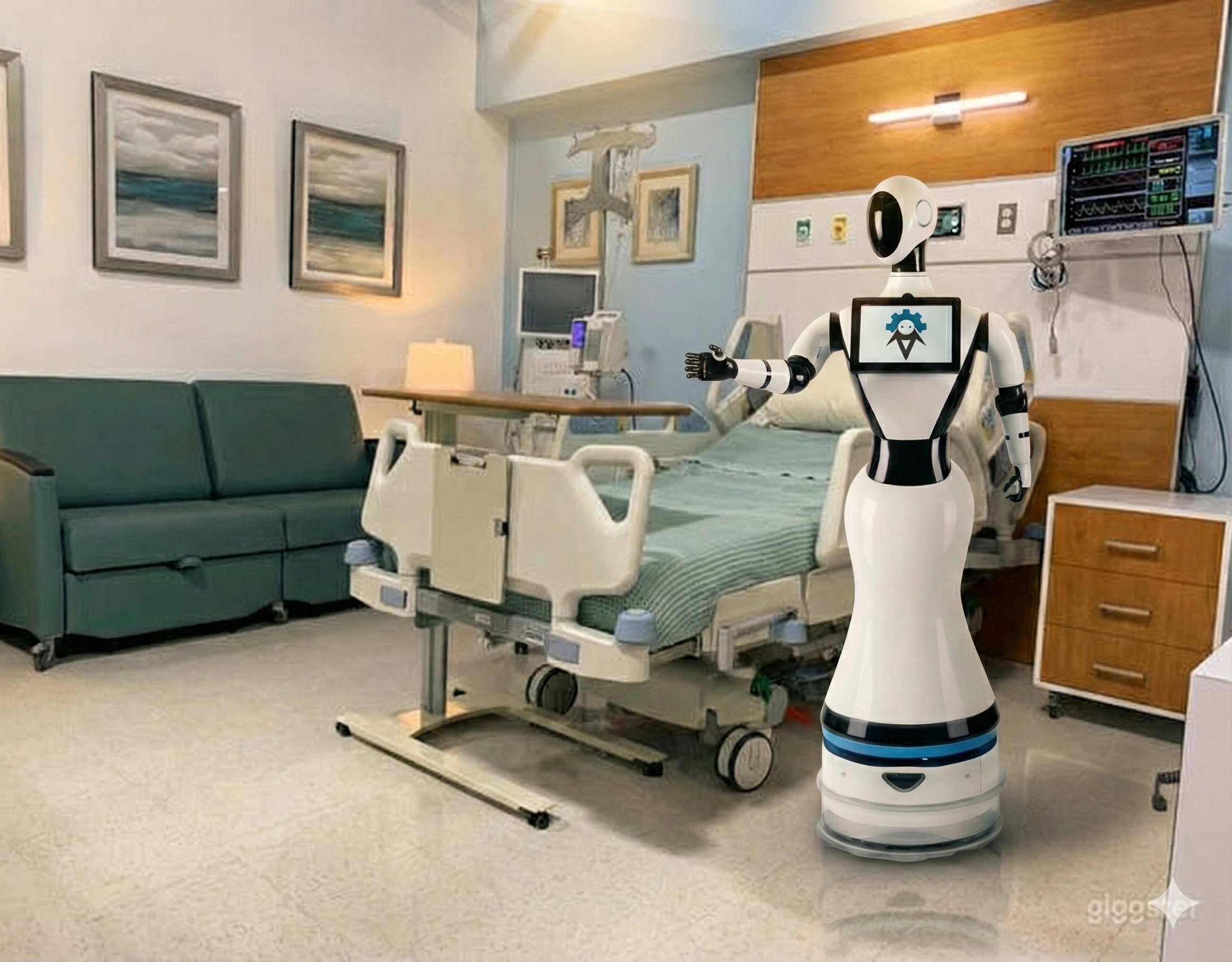 Nexus-A1 medical robot for hospitals and clinics in India – smart healthcare automation by Robomiracle