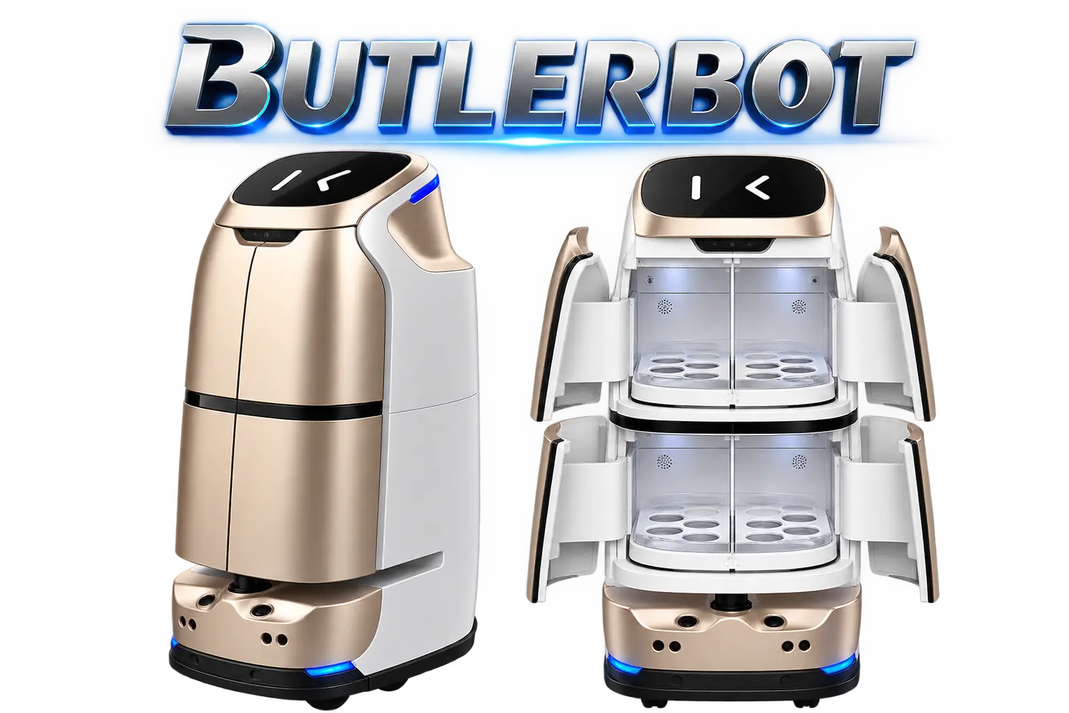 ROBOMIRACLE BUTLERBOT W3 – autonomous food serving and delivery robot for restaurants and hotels in India