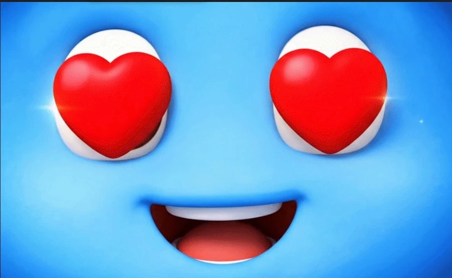 Aurra robot love reaction swipe gesture