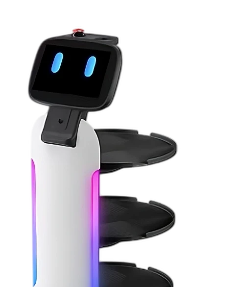 ROBOMIRACLE Dine Robot – autonomous food serving and delivery robot for restaurants and hotels in India