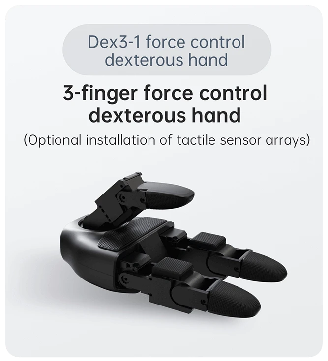 Unitree G1 Dexterous Five-Finger Hands