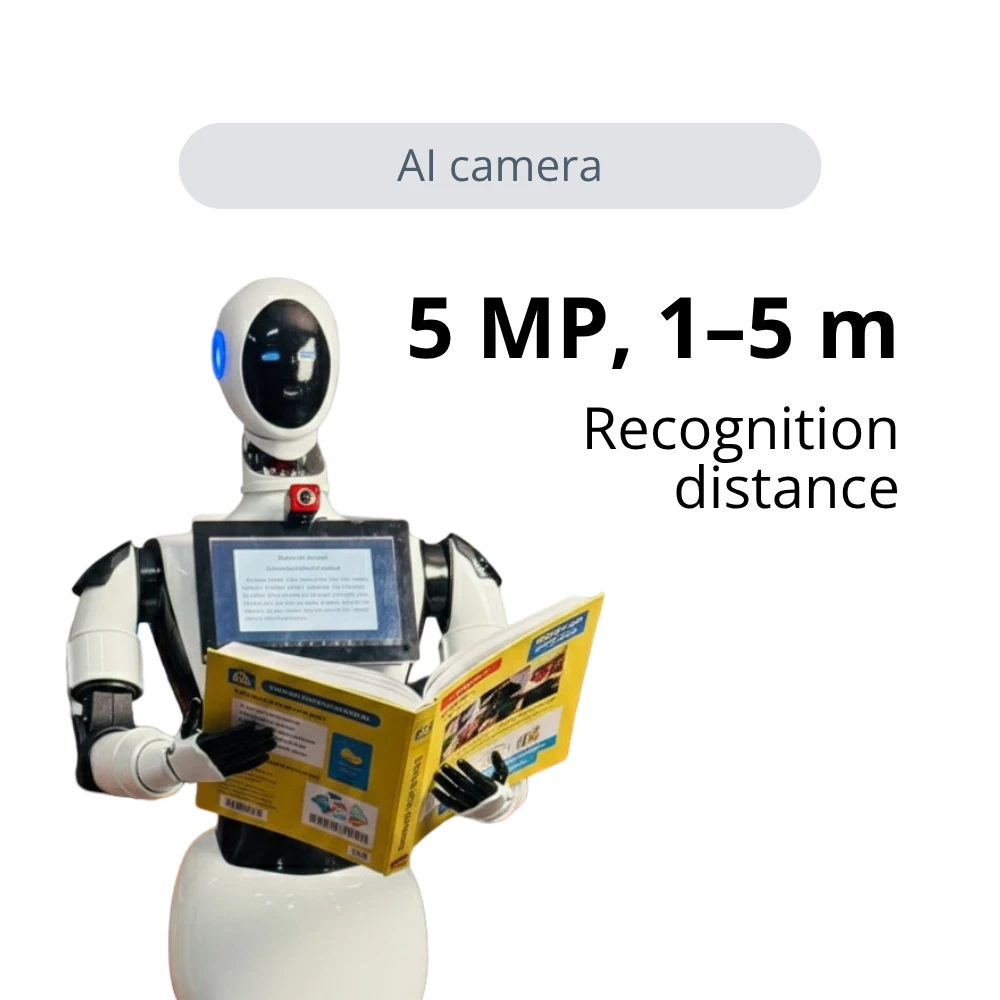 Nexus A1 autonomous task execution — reception, wayfinding, and information delivery