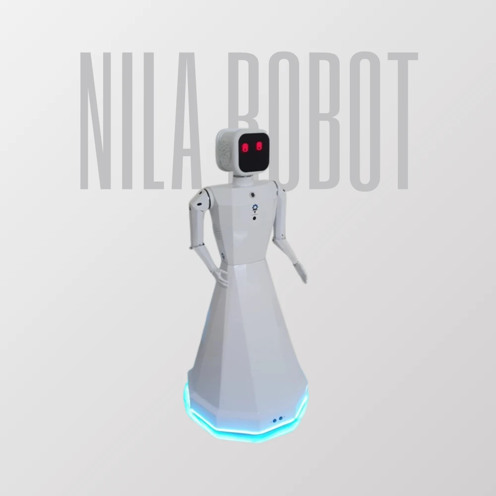 Nila interactive humanoid with photo printing – Robomiracle India