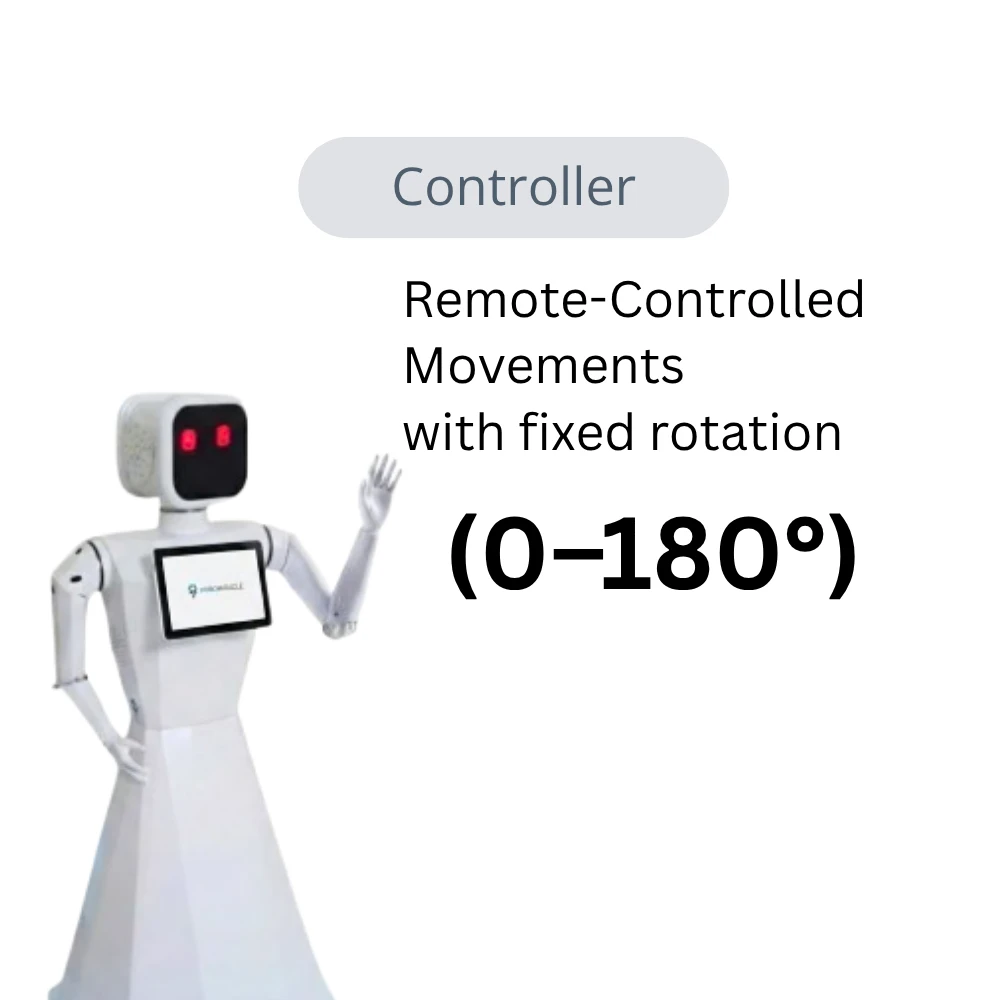 Nila Robot 10-inch touchscreen display for visitor registration