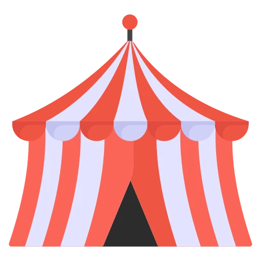 Entertainment tent icon – dancing robot hire for concerts and brand activations across India
