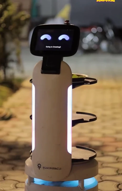 Dinebot tray delivery