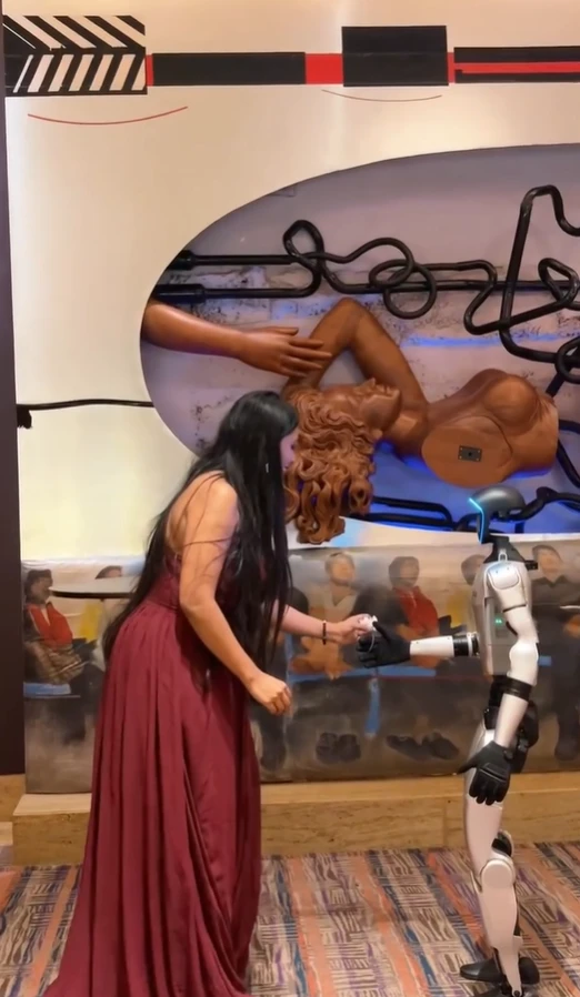 G1 Humanoid Kevin AI interaction