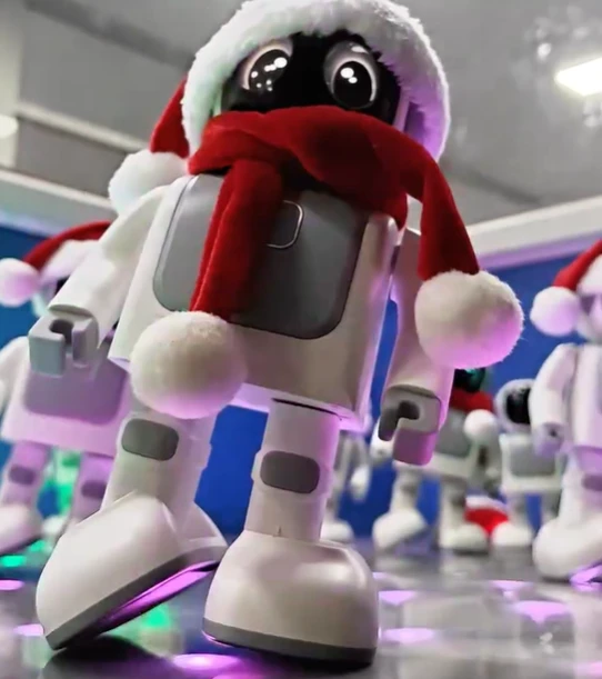 Robert DanceBot at school