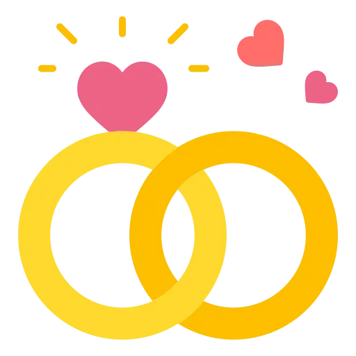 Wedding ring icon – robot rental for weddings across India