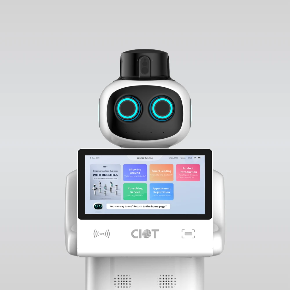 Recepto Greeter Robot India